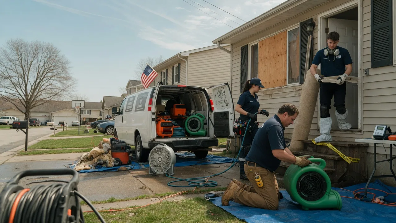 Water Damage Restoration in Adolphus, KY near me